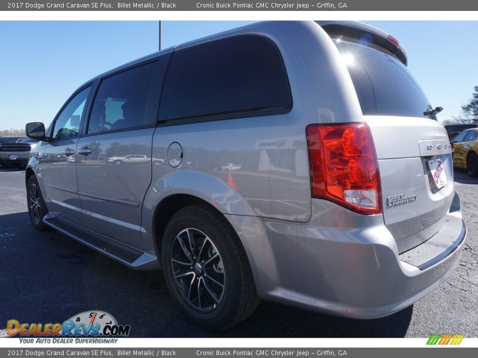 2017 Dodge Grand Caravan SE Plus Billet Metallic / Black Photo #5