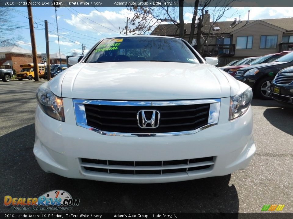 2010 Honda Accord LX-P Sedan Taffeta White / Ivory Photo #2