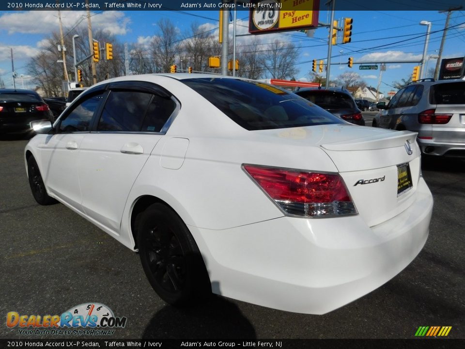 2010 Honda Accord LX-P Sedan Taffeta White / Ivory Photo #7