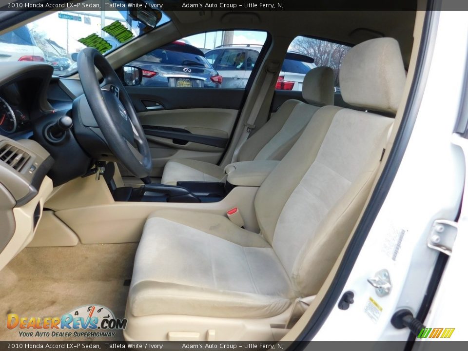 2010 Honda Accord LX-P Sedan Taffeta White / Ivory Photo #11