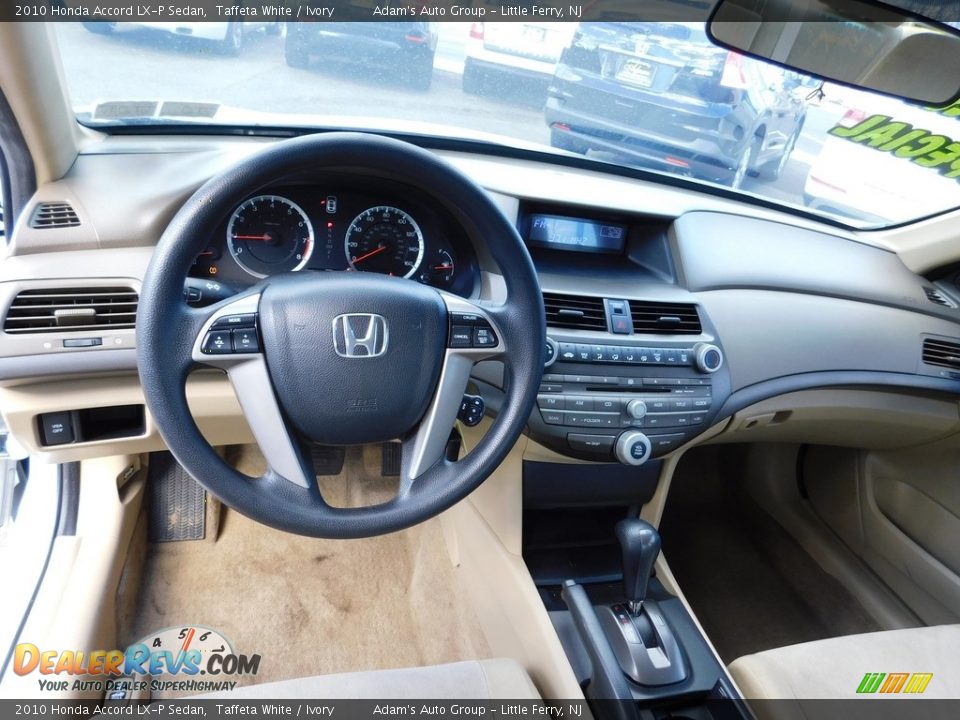 2010 Honda Accord LX-P Sedan Taffeta White / Ivory Photo #12