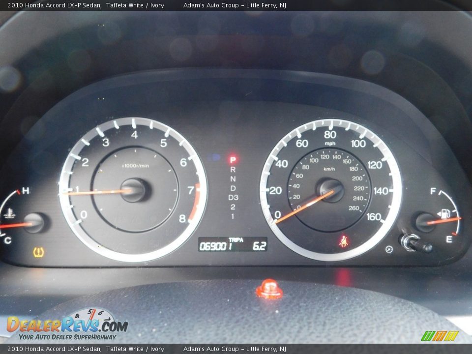 2010 Honda Accord LX-P Sedan Taffeta White / Ivory Photo #18