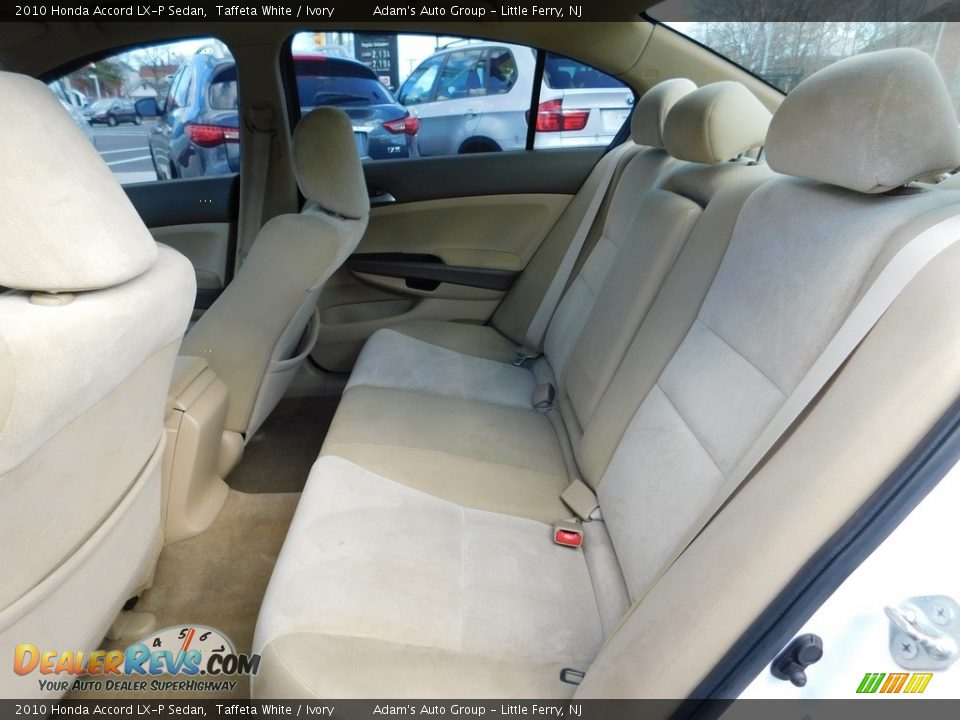 2010 Honda Accord LX-P Sedan Taffeta White / Ivory Photo #23