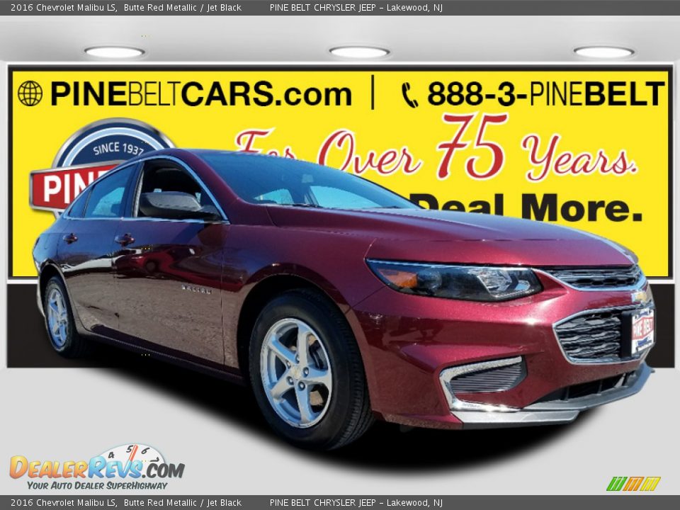 2016 Chevrolet Malibu LS Butte Red Metallic / Jet Black Photo #1