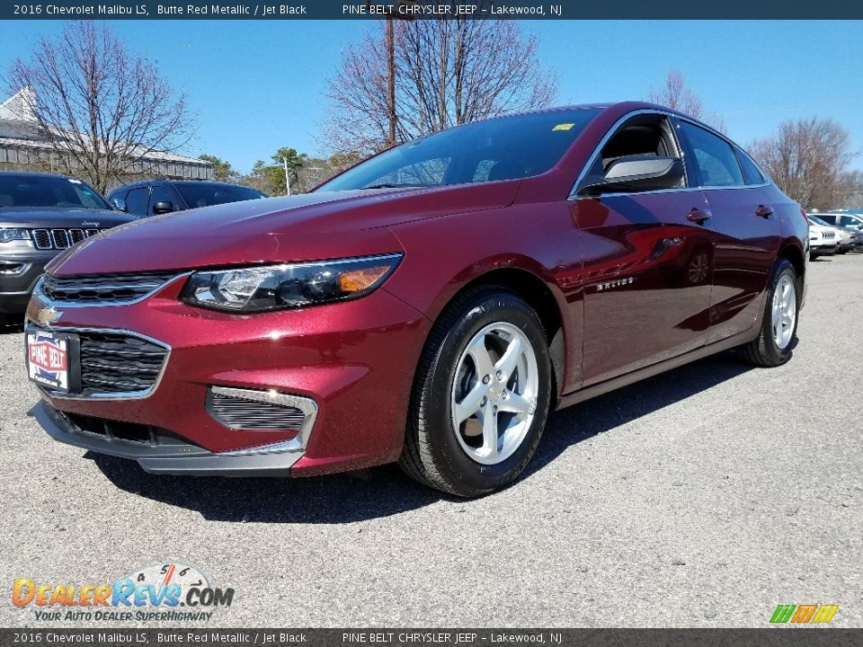 2016 Chevrolet Malibu LS Butte Red Metallic / Jet Black Photo #3