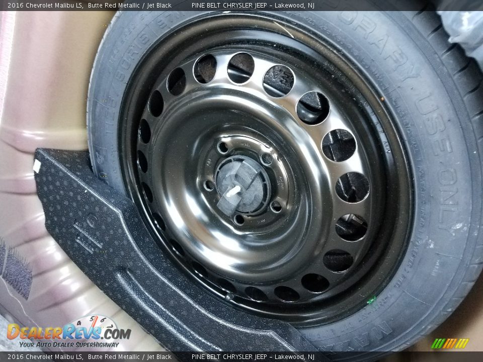 2016 Chevrolet Malibu LS Butte Red Metallic / Jet Black Photo #10