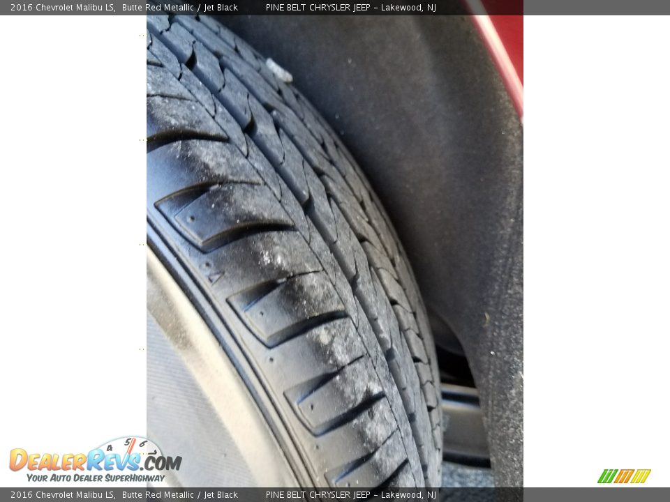 2016 Chevrolet Malibu LS Butte Red Metallic / Jet Black Photo #24
