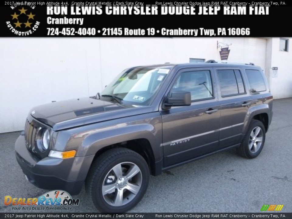 2017 Jeep Patriot High Altitude 4x4 Granite Crystal Metallic / Dark Slate Gray Photo #1