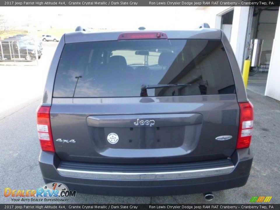 2017 Jeep Patriot High Altitude 4x4 Granite Crystal Metallic / Dark Slate Gray Photo #4