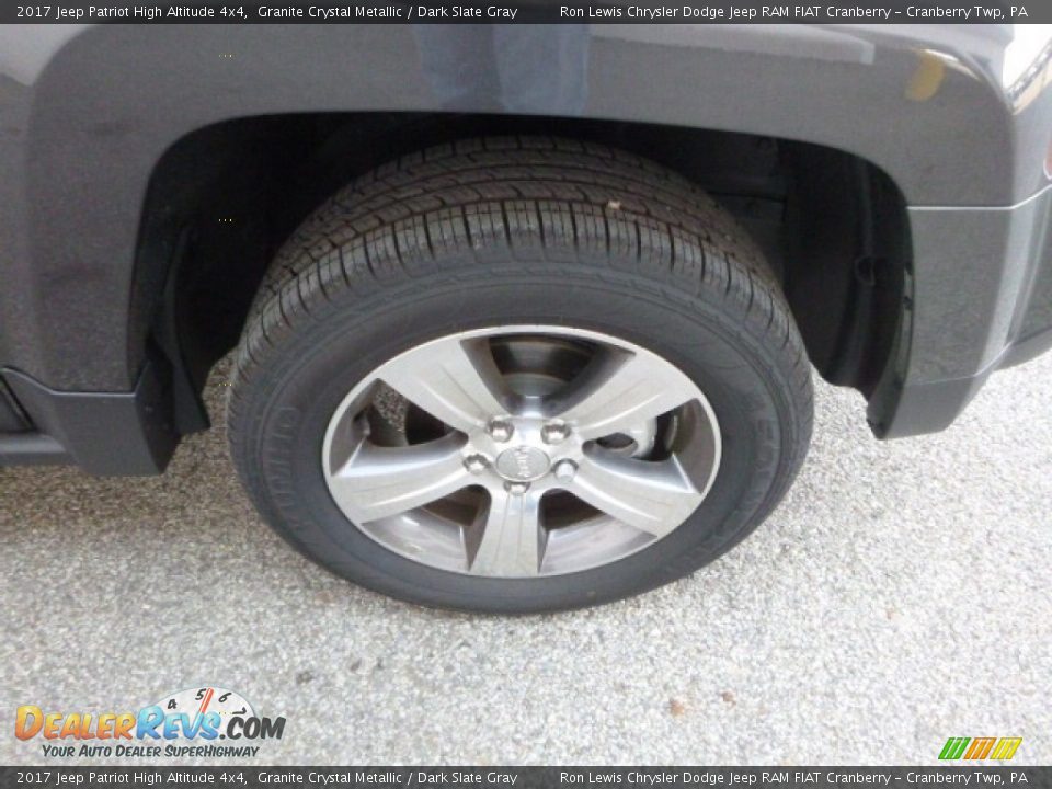 2017 Jeep Patriot High Altitude 4x4 Granite Crystal Metallic / Dark Slate Gray Photo #9