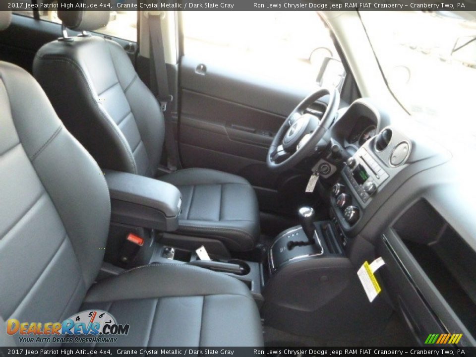 2017 Jeep Patriot High Altitude 4x4 Granite Crystal Metallic / Dark Slate Gray Photo #10