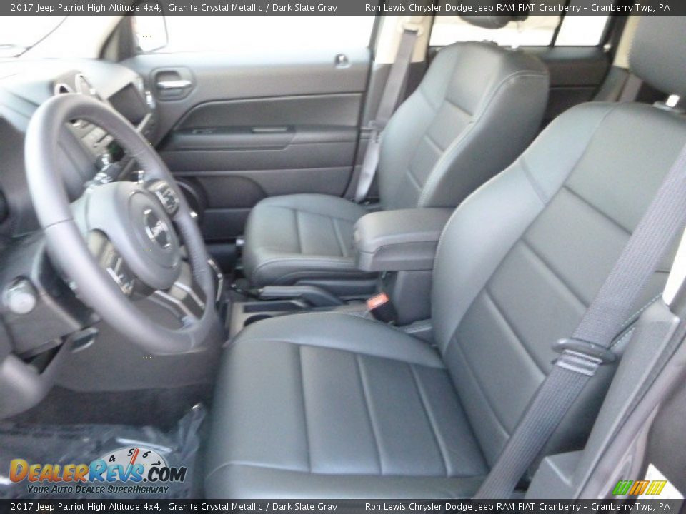 2017 Jeep Patriot High Altitude 4x4 Granite Crystal Metallic / Dark Slate Gray Photo #15