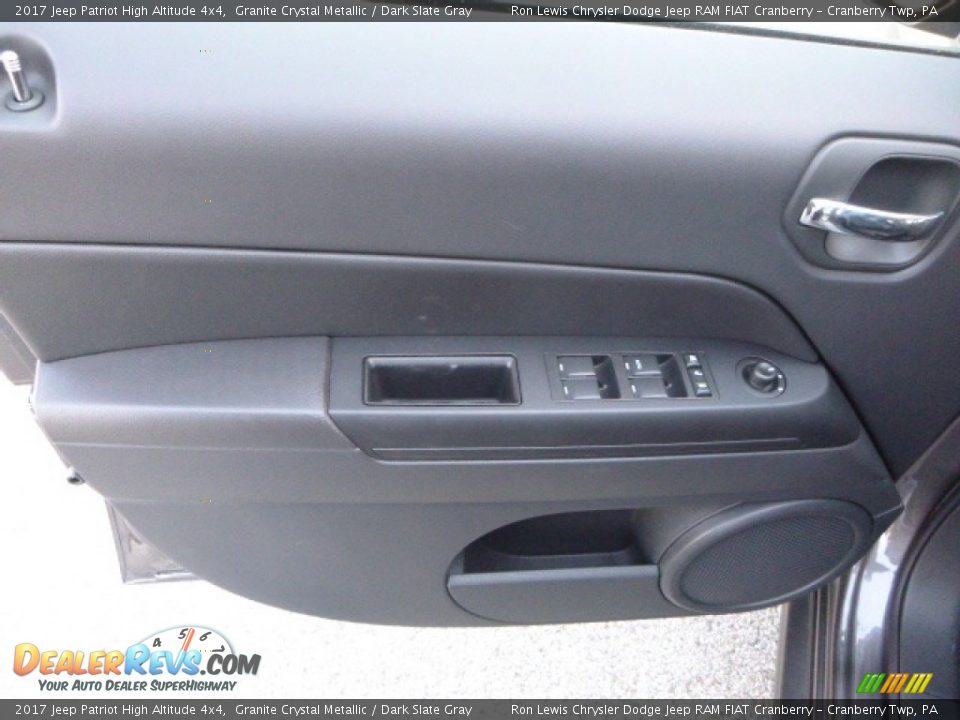 2017 Jeep Patriot High Altitude 4x4 Granite Crystal Metallic / Dark Slate Gray Photo #16