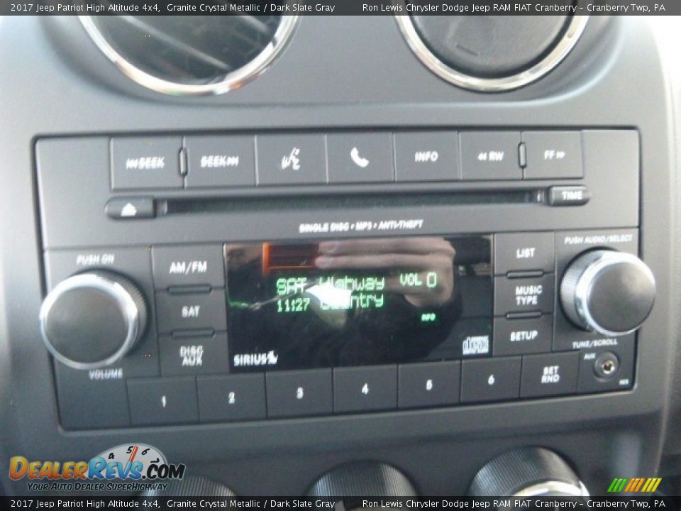 2017 Jeep Patriot High Altitude 4x4 Granite Crystal Metallic / Dark Slate Gray Photo #18