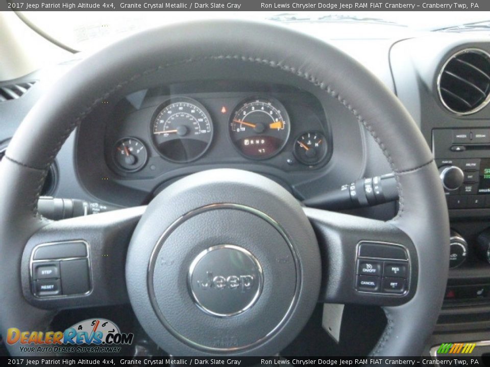 2017 Jeep Patriot High Altitude 4x4 Granite Crystal Metallic / Dark Slate Gray Photo #20