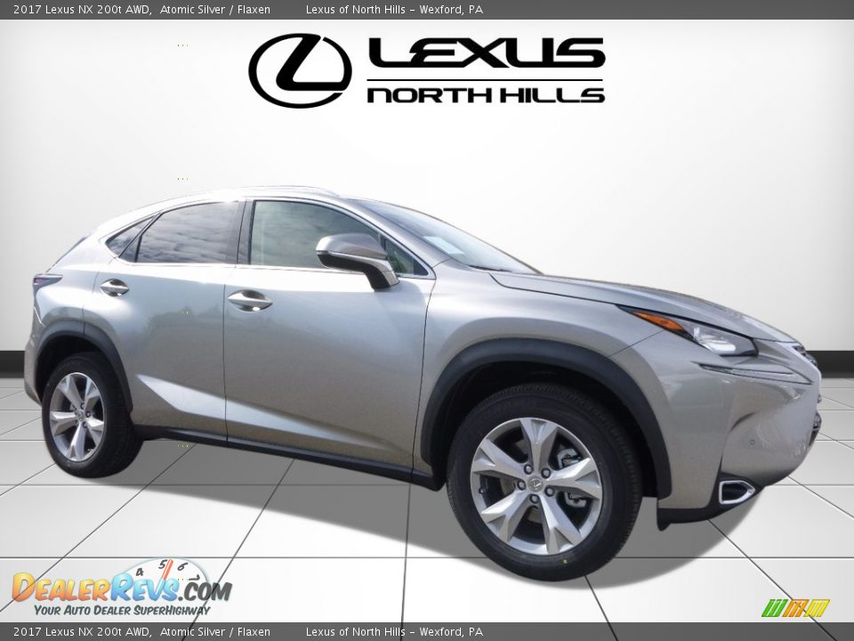 2017 Lexus NX 200t AWD Atomic Silver / Flaxen Photo #1