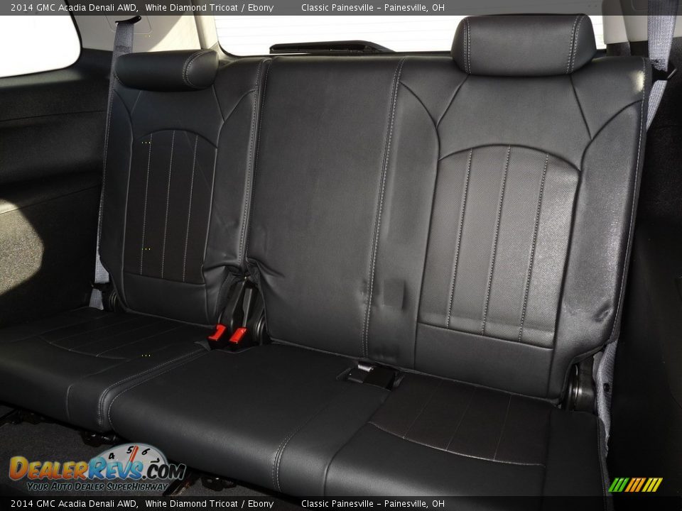 2014 GMC Acadia Denali AWD White Diamond Tricoat / Ebony Photo #10