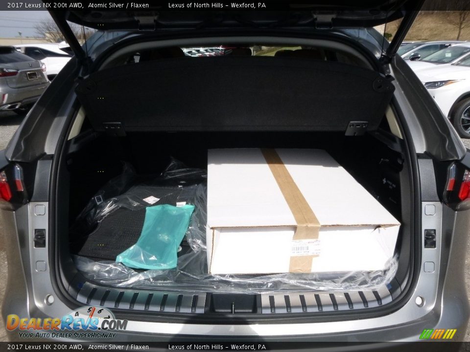 2017 Lexus NX 200t AWD Atomic Silver / Flaxen Photo #7