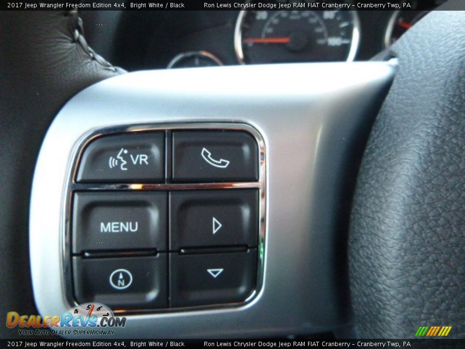 2017 Jeep Wrangler Freedom Edition 4x4 Bright White / Black Photo #18