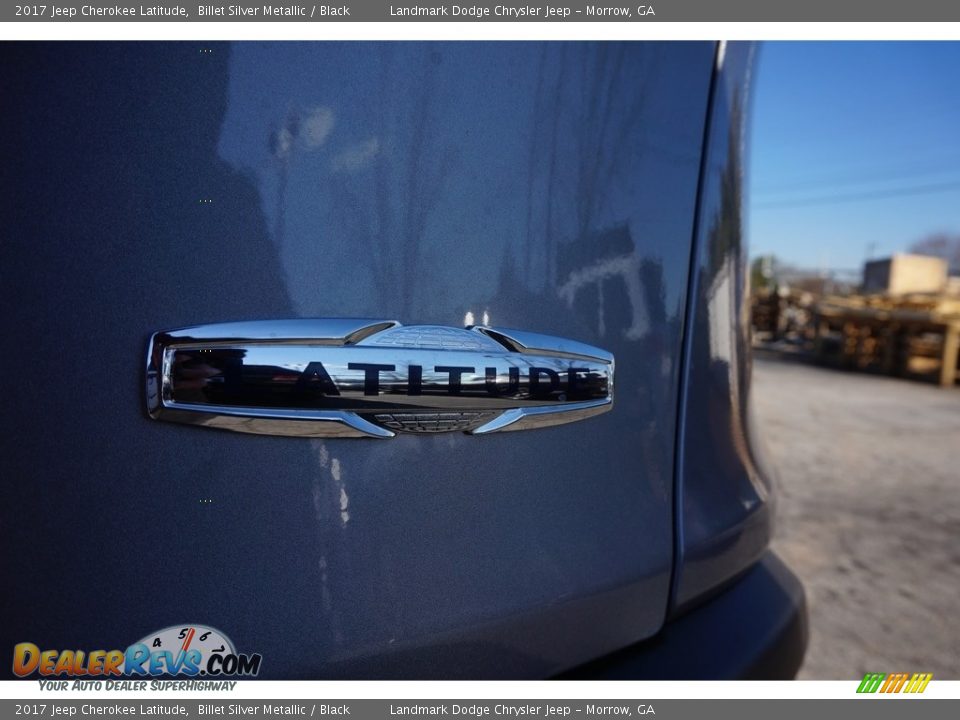 2017 Jeep Cherokee Latitude Billet Silver Metallic / Black Photo #8