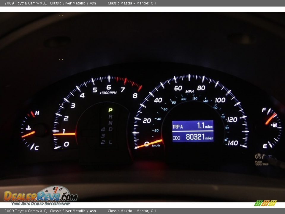 2009 Toyota Camry XLE Classic Silver Metallic / Ash Photo #8