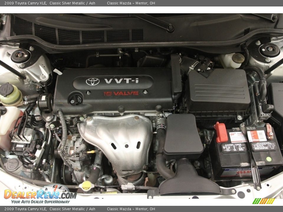 2009 Toyota Camry XLE Classic Silver Metallic / Ash Photo #18