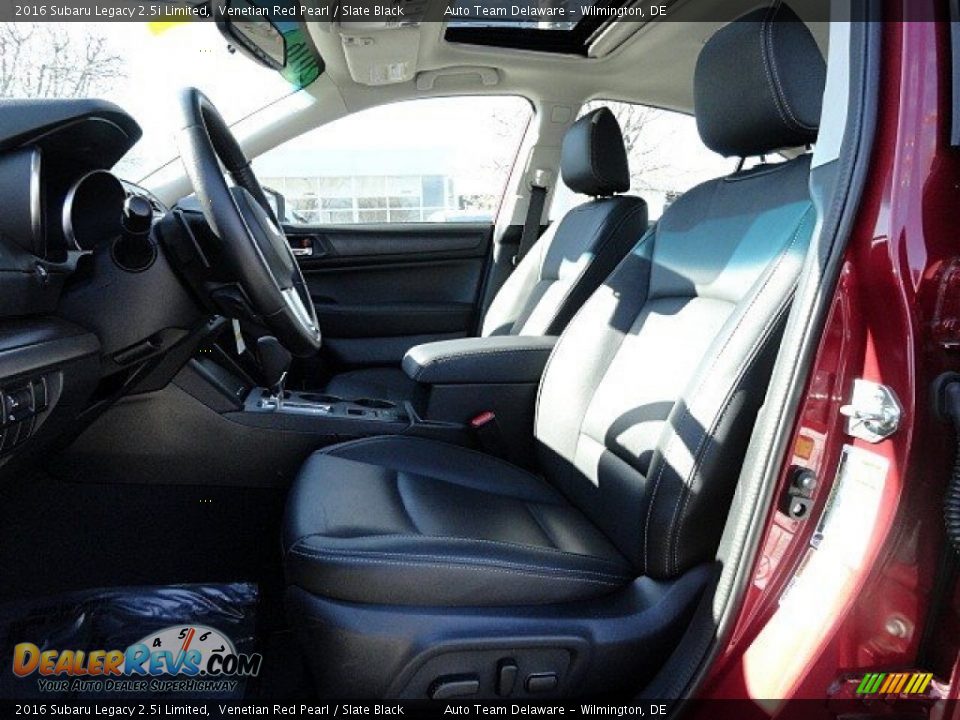 2016 Subaru Legacy 2.5i Limited Venetian Red Pearl / Slate Black Photo #19