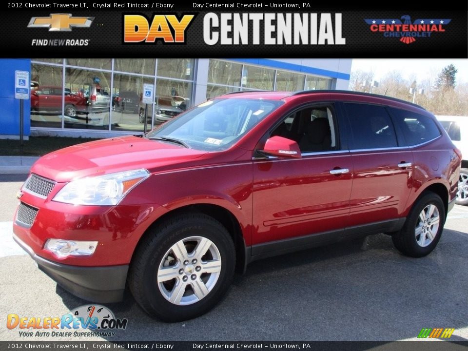 2012 Chevrolet Traverse LT Crystal Red Tintcoat / Ebony Photo #1
