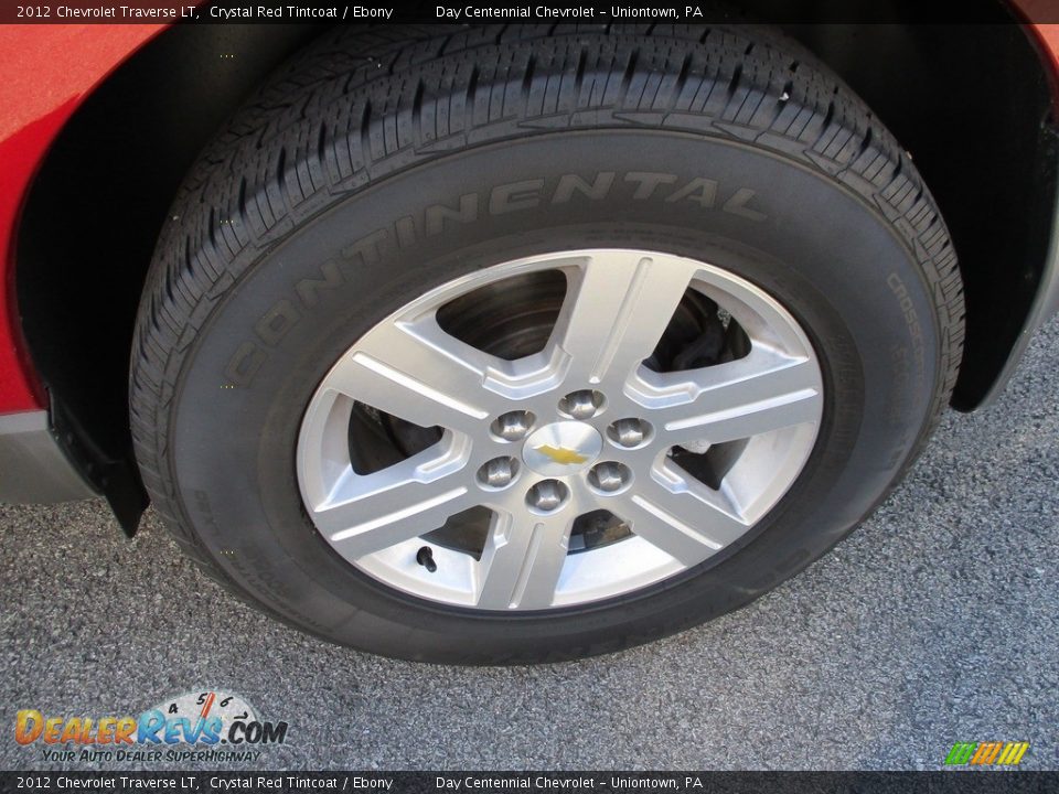 2012 Chevrolet Traverse LT Crystal Red Tintcoat / Ebony Photo #3