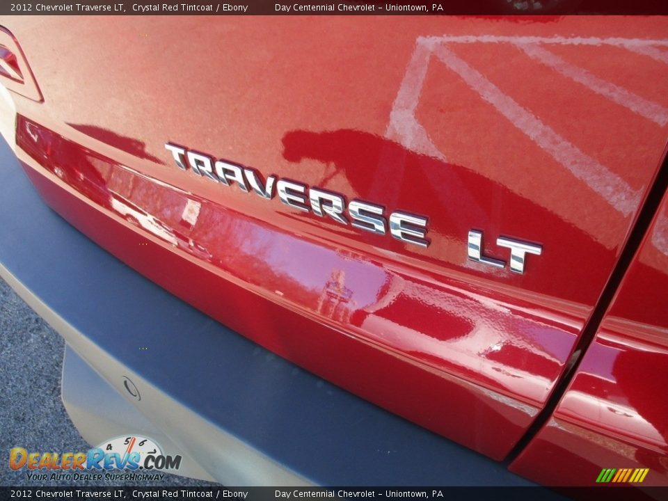 2012 Chevrolet Traverse LT Crystal Red Tintcoat / Ebony Photo #7