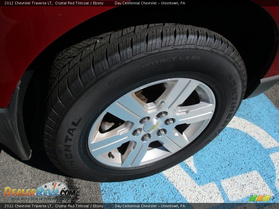 2012 Chevrolet Traverse LT Crystal Red Tintcoat / Ebony Photo #9