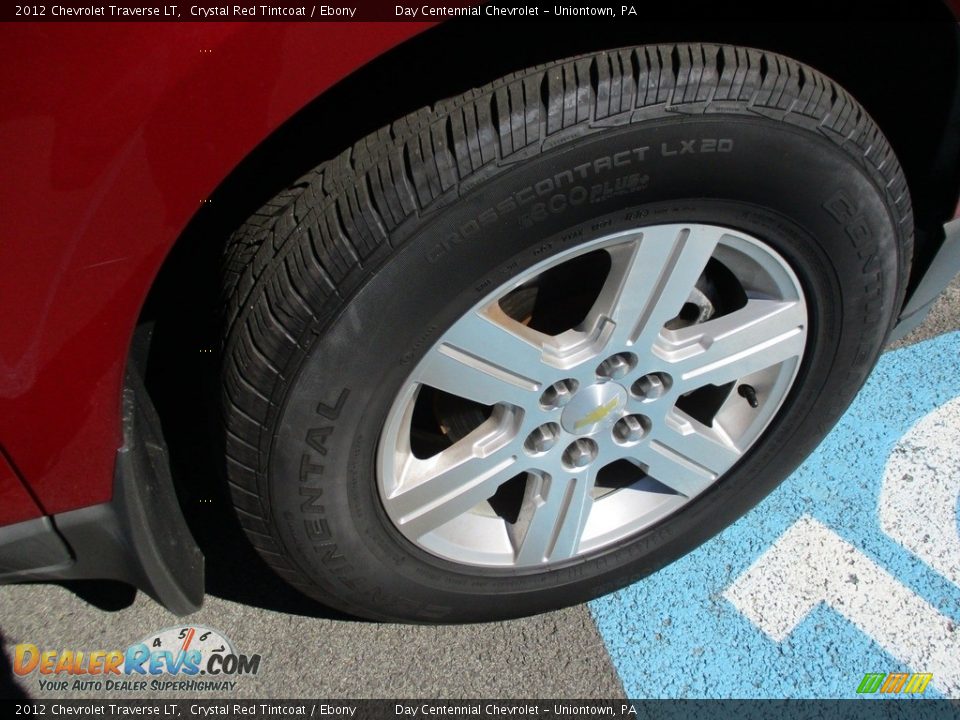 2012 Chevrolet Traverse LT Crystal Red Tintcoat / Ebony Photo #11