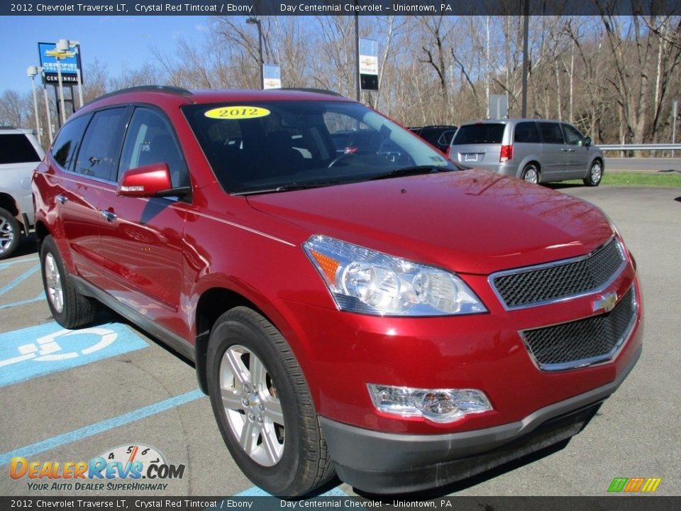 2012 Chevrolet Traverse LT Crystal Red Tintcoat / Ebony Photo #12