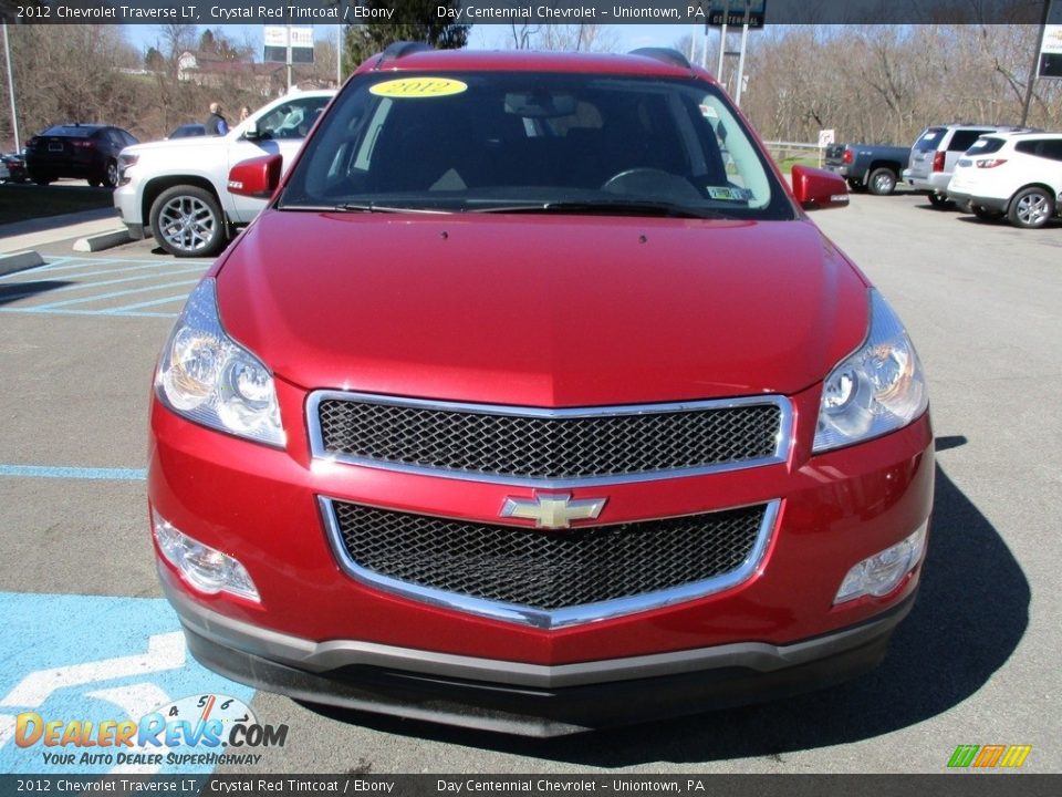 2012 Chevrolet Traverse LT Crystal Red Tintcoat / Ebony Photo #13