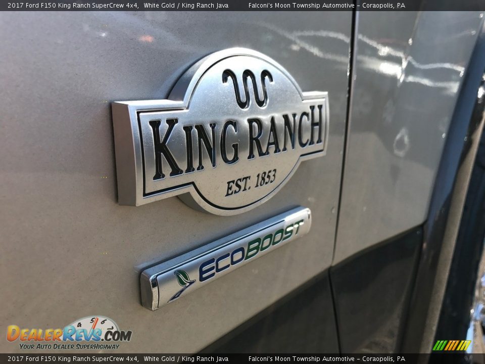 2017 Ford F150 King Ranch SuperCrew 4x4 White Gold / King Ranch Java Photo #6