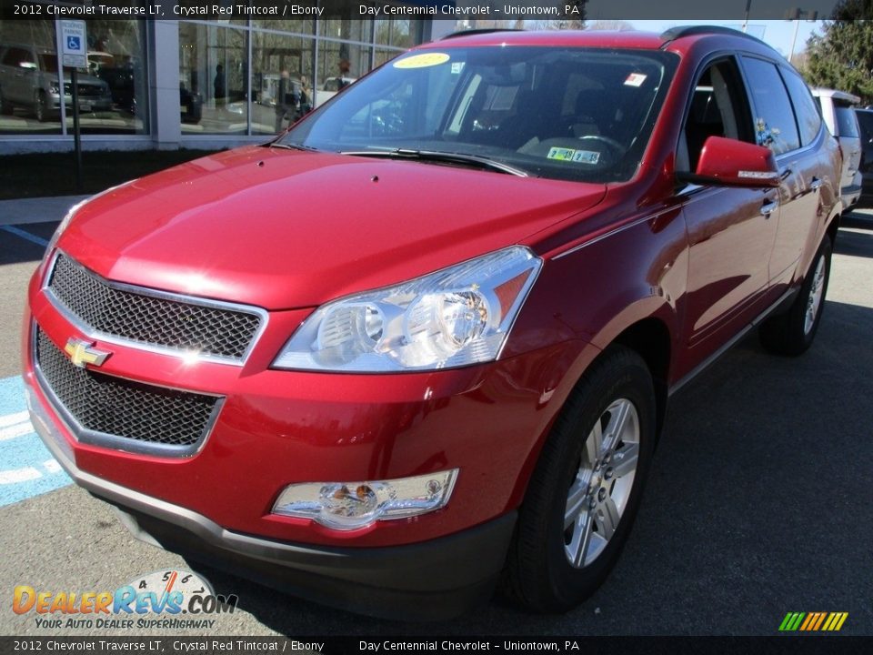 2012 Chevrolet Traverse LT Crystal Red Tintcoat / Ebony Photo #14