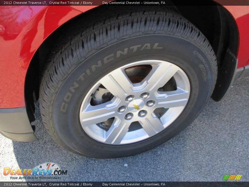 2012 Chevrolet Traverse LT Crystal Red Tintcoat / Ebony Photo #15
