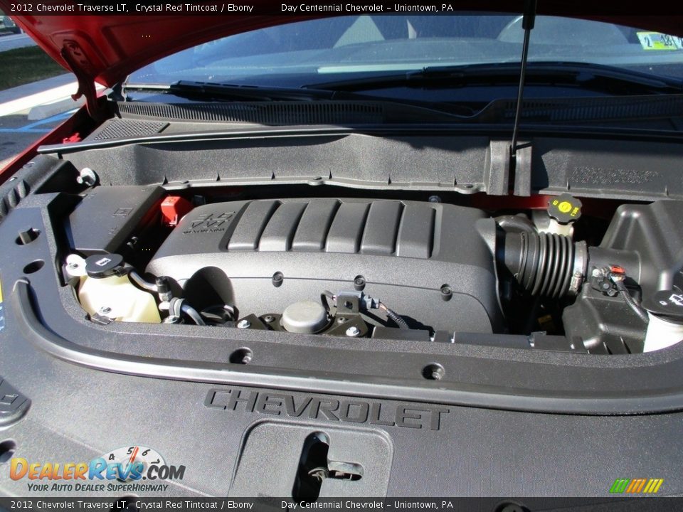 2012 Chevrolet Traverse LT Crystal Red Tintcoat / Ebony Photo #16