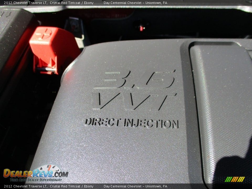 2012 Chevrolet Traverse LT Crystal Red Tintcoat / Ebony Photo #17