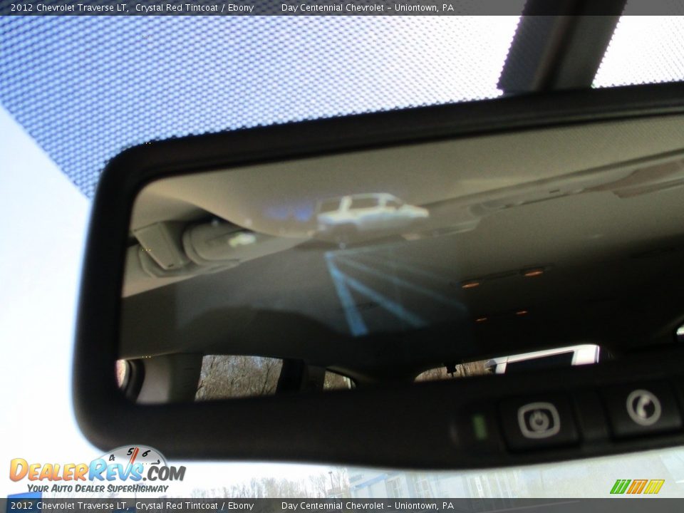 2012 Chevrolet Traverse LT Crystal Red Tintcoat / Ebony Photo #28