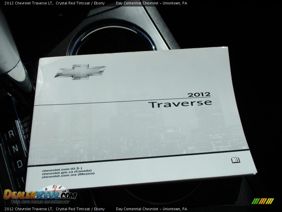 2012 Chevrolet Traverse LT Crystal Red Tintcoat / Ebony Photo #30