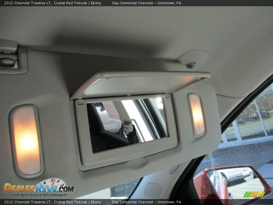 2012 Chevrolet Traverse LT Crystal Red Tintcoat / Ebony Photo #32