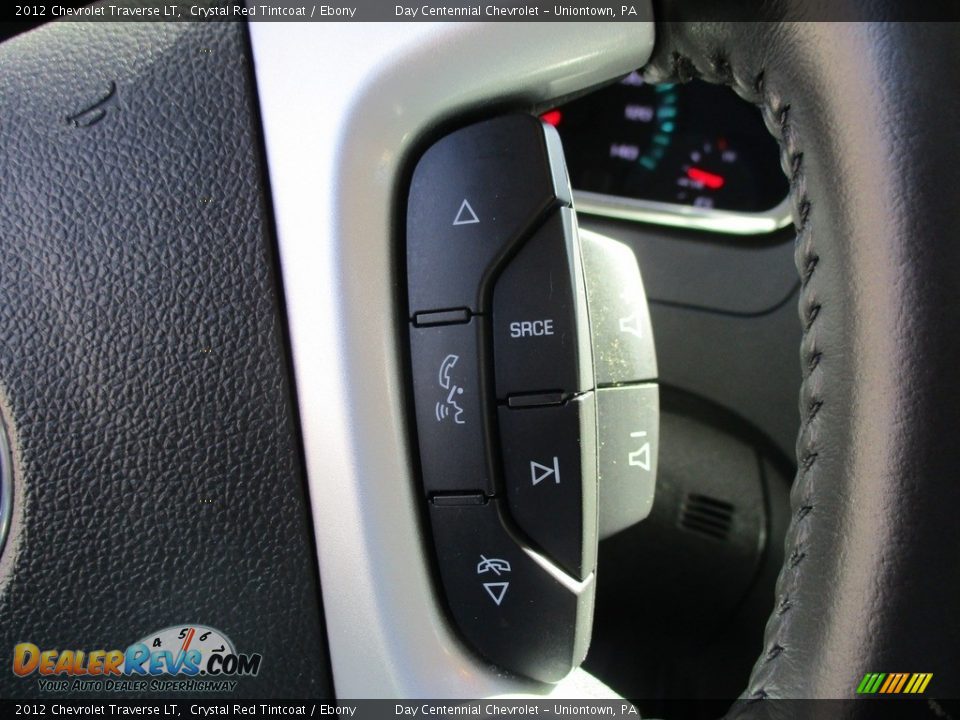 2012 Chevrolet Traverse LT Crystal Red Tintcoat / Ebony Photo #33