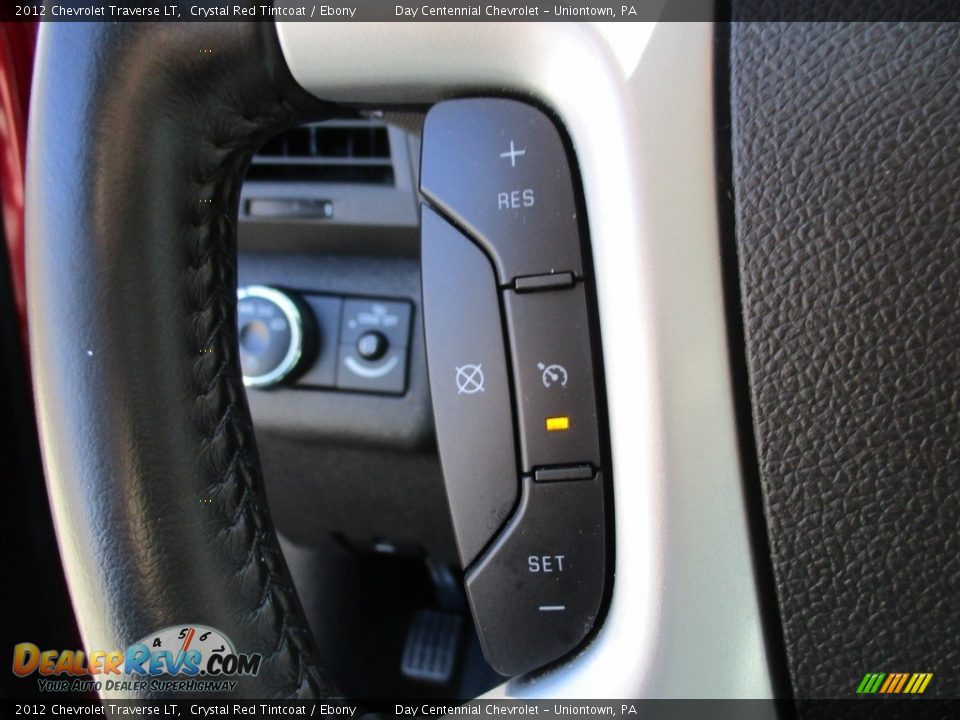 2012 Chevrolet Traverse LT Crystal Red Tintcoat / Ebony Photo #34