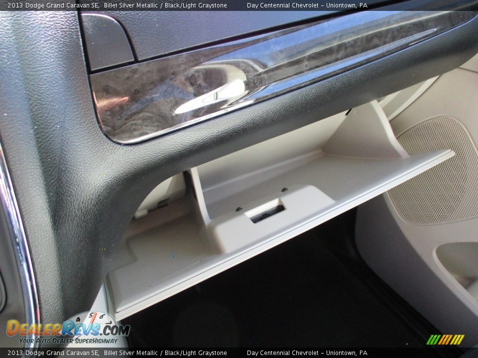 2013 Dodge Grand Caravan SE Billet Silver Metallic / Black/Light Graystone Photo #31