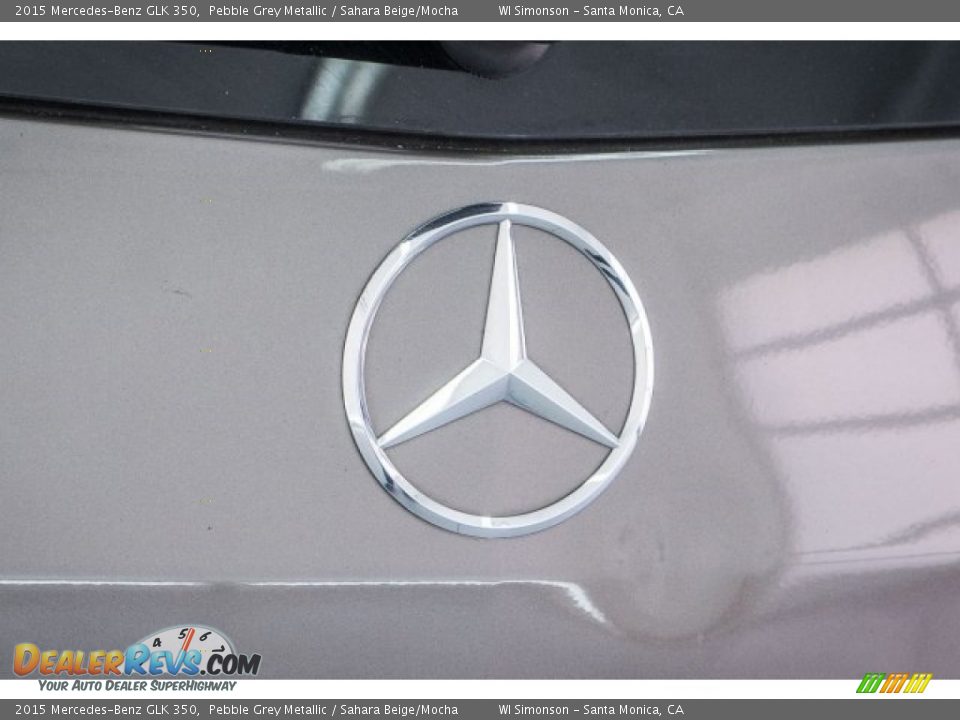 2015 Mercedes-Benz GLK 350 Pebble Grey Metallic / Sahara Beige/Mocha Photo #29