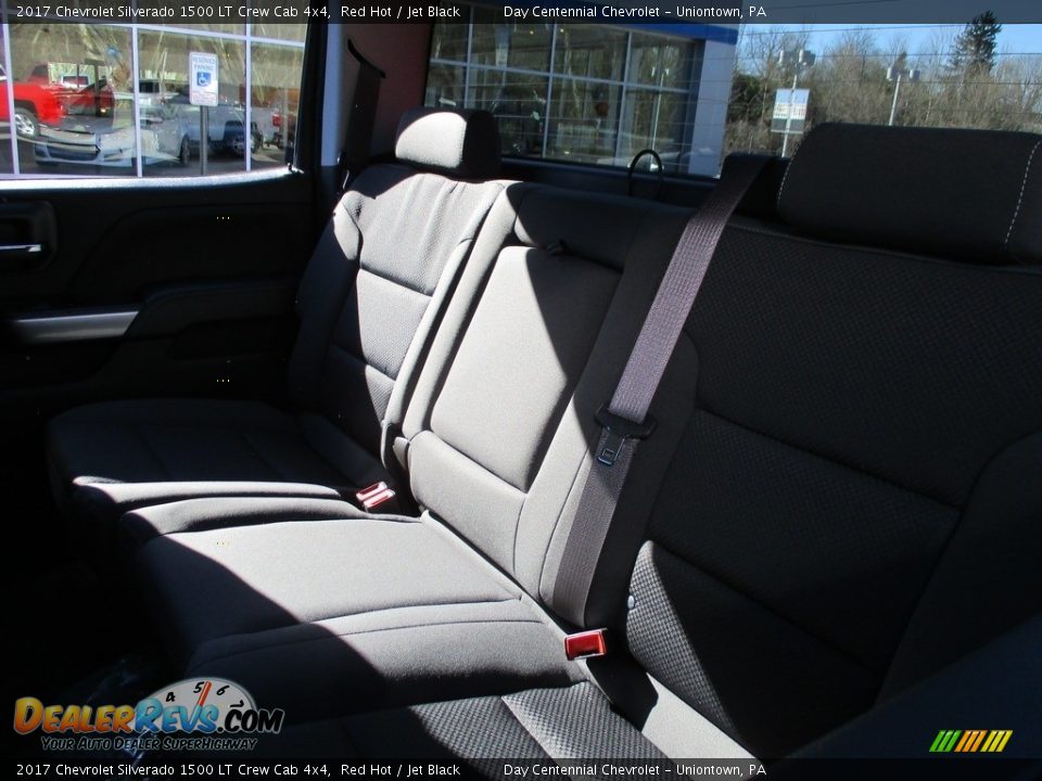 2017 Chevrolet Silverado 1500 LT Crew Cab 4x4 Red Hot / Jet Black Photo #14