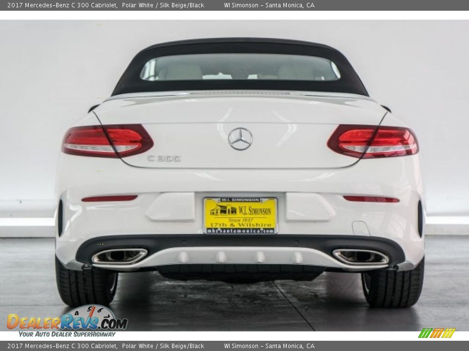 2017 Mercedes-Benz C 300 Cabriolet Polar White / Silk Beige/Black Photo #4