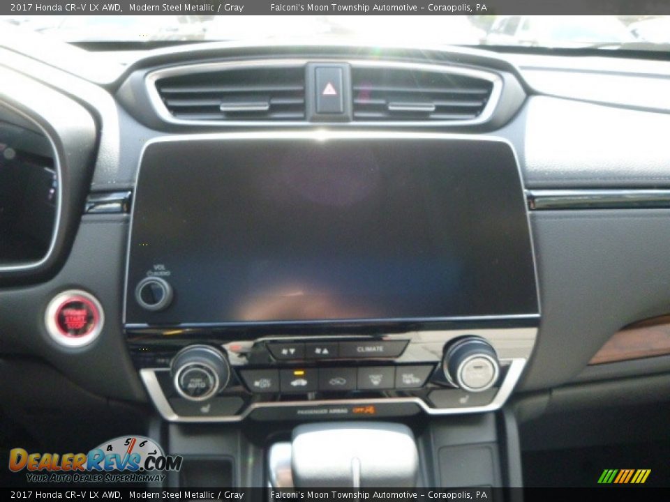2017 Honda CR-V LX AWD Modern Steel Metallic / Gray Photo #14