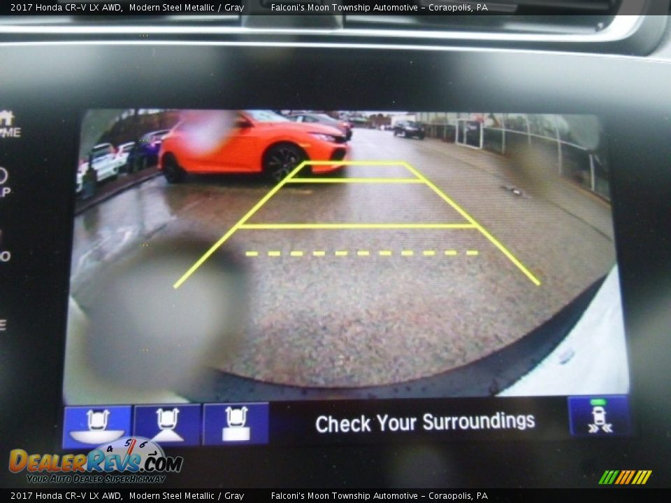 2017 Honda CR-V LX AWD Modern Steel Metallic / Gray Photo #15